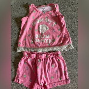 Size 12 Months Baby Girl Night Clothes Set‎